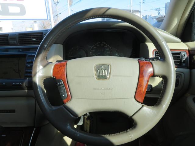 クラウンマジェスタ ４．０Ｃタイプ　ワンオーナー車　ブラックワントーン　本革　ワイドマルチ　ロ―フォルム　エアサスコントローラー　キセノンヘッドライト　クルーズコントロール　電動ステアリンアグチルト　前席パワーシート　タイベル交換済み（45枚目）