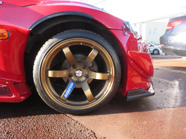 86 G 6速マニュアル ロ―フォルム ブリッツ車高調 18インチAW 公認ワイドボディー GTウイング TRD4本出しマフラー HDDナビ フルセグTV ブルトゥース対応 ETC TRC HID(16枚目)