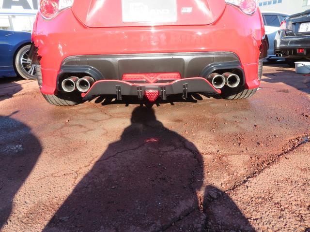 86 G 6速マニュアル ロ―フォルム ブリッツ車高調 18インチAW 公認ワイドボディー GTウイング TRD4本出しマフラー HDDナビ フルセグTV ブルトゥース対応 ETC TRC HID(22枚目)