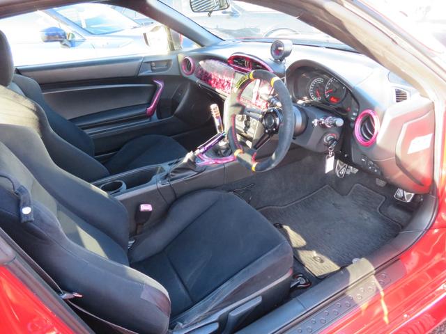 86 G 6速マニュアル ロ―フォルム ブリッツ車高調 18インチAW 公認ワイドボディー GTウイング TRD4本出しマフラー HDDナビ フルセグTV ブルトゥース対応 ETC TRC HID(36枚目)