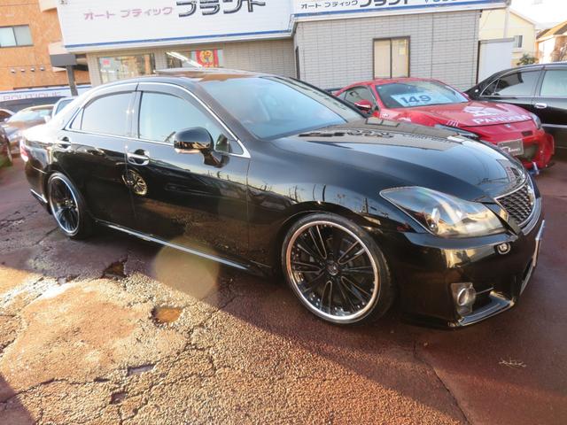 クラウン 2.5アスリート アニバーサリーエディション 本革 サンルーフ HDDナビ フルセグTV バックモニター ブルトゥース対応 ロ―フォルム TEIN車高調 クレンツェ20インチAW クルーズコントロール キセノン ETC 全ドアイージークローザー(12枚目)