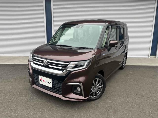 ソリオ ハイブリッドMZ LEDヘッドランプ デュアルカメラブレーキサポート 両側パワースライドドア スマートキー アダプティブクルーズコントロール ナビ フルセグ Bluetooth バックカメラ ワンオーナー(2枚目)