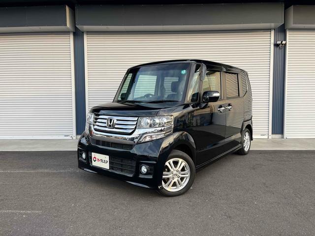 N-BOXカスタム G・Lパッケージ パワースライドドア ナビ ワンセグ Bカメラ ディスチャージヘッドライト スマートキー プッシュスタート フォグランプ(2枚目)