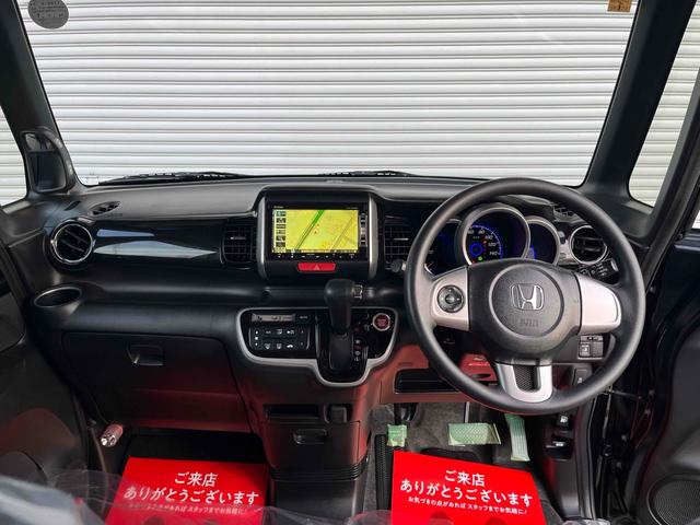 N-BOXカスタム G・Lパッケージ パワースライドドア ナビ ワンセグ Bカメラ ディスチャージヘッドライト スマートキー プッシュスタート フォグランプ(13枚目)