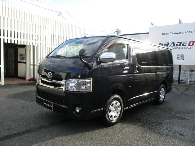 レジアスエースバン スーパーＧＬ　ダークプライム　４ＷＤディーゼルターボ　寒冷地仕様　ＬＥＤヘッドライト　プッシュスタート　ウッドコンビステアリング　リアエアコンリアヒーター　ＥＴＣ　フォグライト　電動格納ミラー（10枚目）