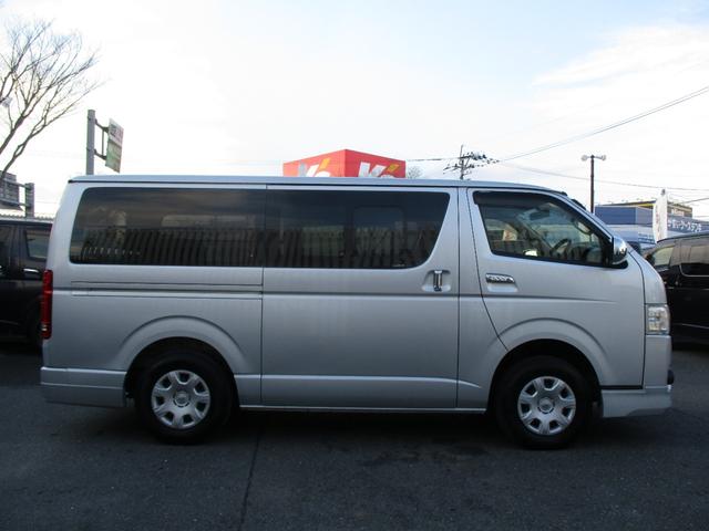 ハイエースバン ロングDX 5ドア 4WDディーゼルターボ モデリスタフロントスポイラー TVナビ バックカメラ ETC(5枚目)