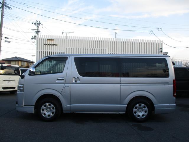 ハイエースバン ロングDX 5ドア 4WDディーゼルターボ モデリスタフロントスポイラー TVナビ バックカメラ ETC(9枚目)