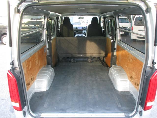 ハイエースバン ロングDX 5ドア 4WDディーゼルターボ モデリスタフロントスポイラー TVナビ バックカメラ ETC(13枚目)