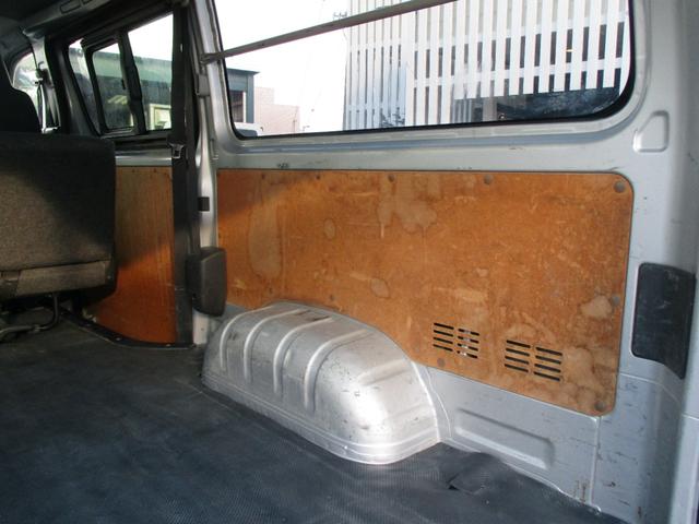 ハイエースバン ロングDX 5ドア 4WDディーゼルターボ モデリスタフロントスポイラー TVナビ バックカメラ ETC(15枚目)