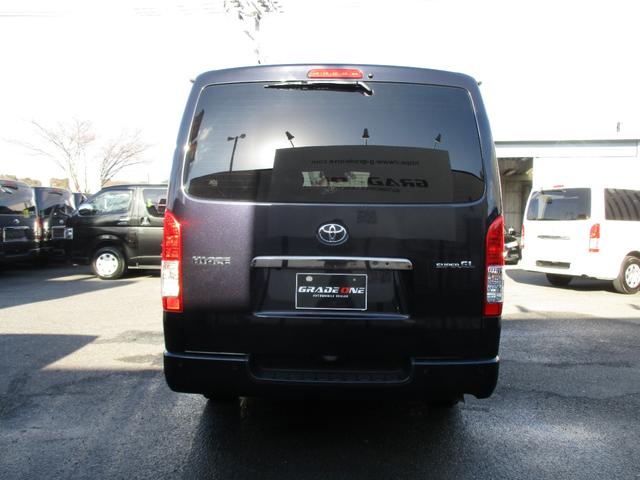 ハイエースバン スーパーGL ダークプライムII 4WDディーゼルターボ セーフティーセンス LEDヘッドライト プッシュスタート TVナビ バックカメラ ETC ドライブレコーダー リアエアコンリアヒーター 電動格納ミラー フォグライト(7枚目)