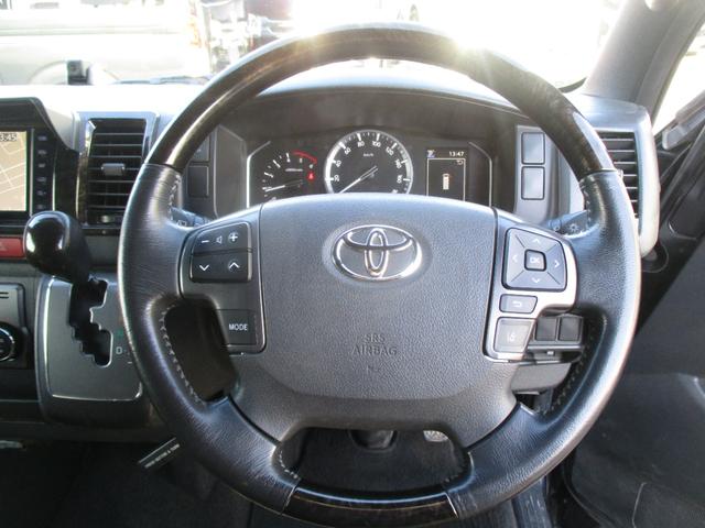 ハイエースバン スーパーGL ダークプライムII 4WDディーゼルターボ セーフティーセンス LEDヘッドライト プッシュスタート TVナビ バックカメラ ETC ドライブレコーダー リアエアコンリアヒーター 電動格納ミラー フォグライト(18枚目)