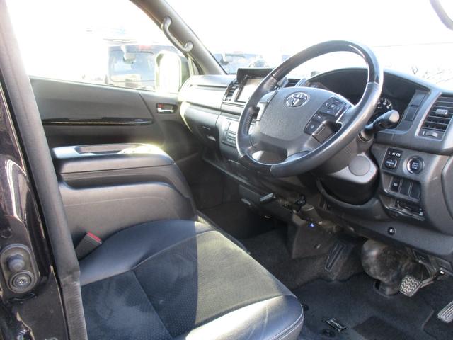 ハイエースバン スーパーGL ダークプライムII 4WDディーゼルターボ セーフティーセンス LEDヘッドライト プッシュスタート TVナビ バックカメラ ETC ドライブレコーダー リアエアコンリアヒーター 電動格納ミラー フォグライト(29枚目)