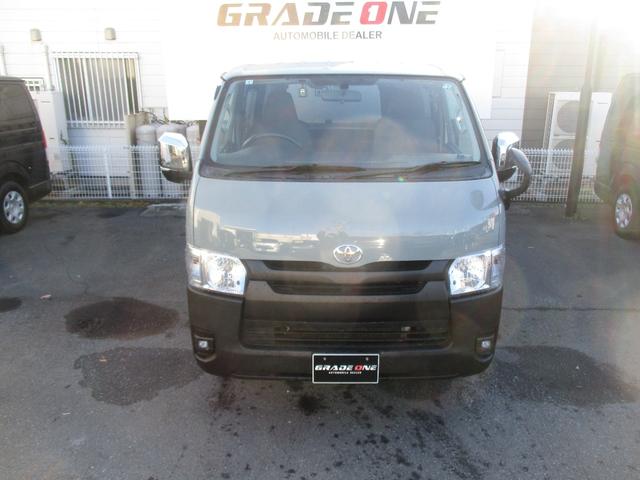 ハイエースバン ロングDX 4WDディーゼルターボ 全塗装済車 オリジナルカスタム仕様 フェイスチェンジ ラプター風塗装 リアヒーター 社外アルミ ホワイトレタータイヤ 社外ナビ バックカメラ ETC ドライブレコーダー(3枚目)