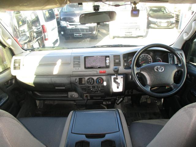 ハイエースバン ロングDX 4WDディーゼルターボ 全塗装済車 オリジナルカスタム仕様 フェイスチェンジ ラプター風塗装 リアヒーター 社外アルミ ホワイトレタータイヤ 社外ナビ バックカメラ ETC ドライブレコーダー(17枚目)