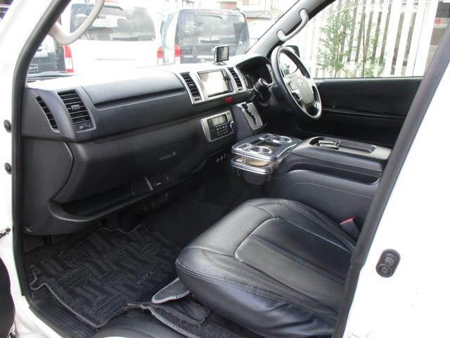 ハイエースバン ロングスーパーＧＬ　４ＷＤディーゼルターボ　ローダウン　プッシュスタート　ＬＥＤヘッドライト　フロントスポイラー　社外アルミ　ホワイトレタータイヤ　ナビ　バックカメラ　ＥＴＣ　ＡＣ１００Ｖコンセント（26枚目）