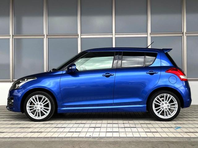 スイフトスポーツ ベースグレード　禁煙車　ＭＴ車　スマートキー　ＨＩＤヘッドライト　ビルトインＥＴＣ　クルコン　オートライト　オートエアコン　純正１７インチアルミ　ＣＤ　盗難防止装置　プライバシーガラス（45枚目）