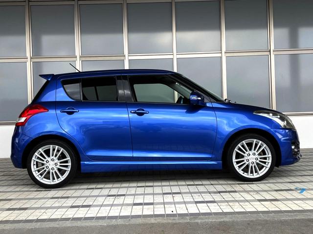 スイフトスポーツ ベースグレード　禁煙車　ＭＴ車　スマートキー　ＨＩＤヘッドライト　ビルトインＥＴＣ　クルコン　オートライト　オートエアコン　純正１７インチアルミ　ＣＤ　盗難防止装置　プライバシーガラス（46枚目）