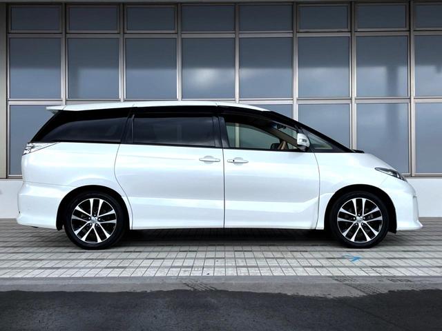 エスティマ アエラス 禁煙車 両側電動ドア 純正SDナビ バックカメラ HIDヘッドライト ETC クルコン オートライト デュアルエアコン 純正18インチアルミ Bluetooth CD DVD再生 フルセグ(55枚目)