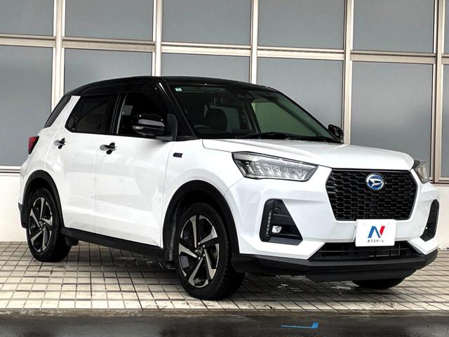 ロッキー プレミアムG HEV 禁煙車 全周囲カメラ 衝突被害軽減システム レーダークルーズ ドラレコ コーナーセンサー スマートキー LEDヘッド オートハイビーム オートライト オートエアコン 純正17インチアルミ(17枚目)