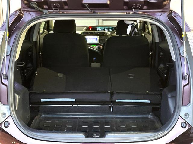 アクア S 禁煙車 純正SDナビ バックカメラ LEDヘッドライト オートエアコン Bluetooth CD 地デジ ワンセグ スマートキー シートヒーター 盗難防止装置 プライバシーガラス(10枚目)