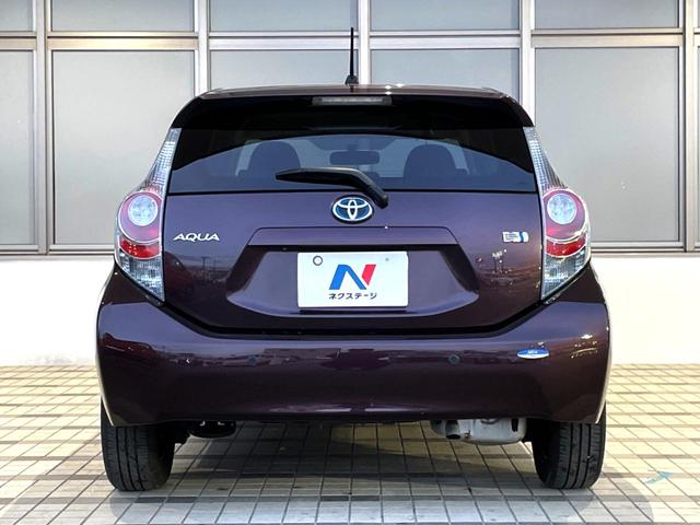 アクア S 禁煙車 純正SDナビ バックカメラ LEDヘッドライト オートエアコン Bluetooth CD 地デジ ワンセグ スマートキー シートヒーター 盗難防止装置 プライバシーガラス(15枚目)