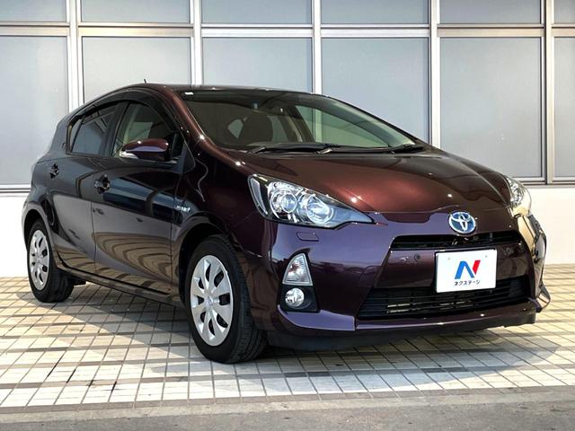 アクア S 禁煙車 純正SDナビ バックカメラ LEDヘッドライト オートエアコン Bluetooth CD 地デジ ワンセグ スマートキー シートヒーター 盗難防止装置 プライバシーガラス(16枚目)