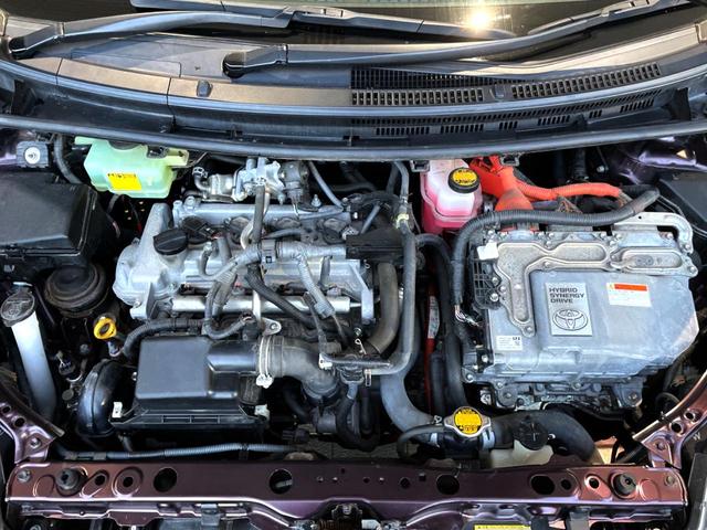 アクア S 禁煙車 純正SDナビ バックカメラ LEDヘッドライト オートエアコン Bluetooth CD 地デジ ワンセグ スマートキー シートヒーター 盗難防止装置 プライバシーガラス(18枚目)