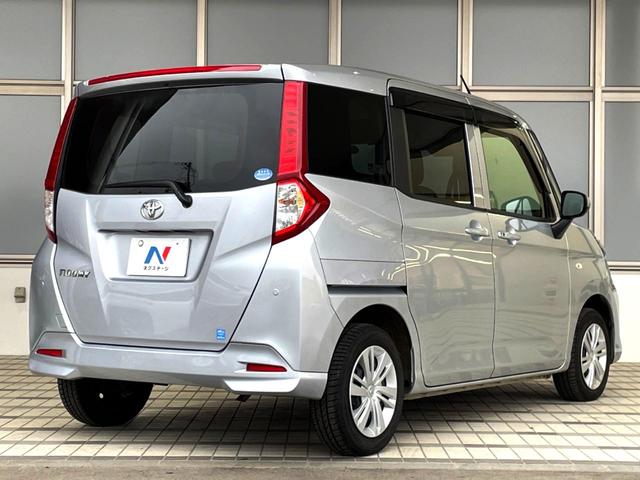 ルーミー X 禁煙車 純正ナビ 電動スライドドア コーナーセンサー オートライト Bluetooth CD 地デジ プライバシーガラス 盗難防止装置(17枚目)