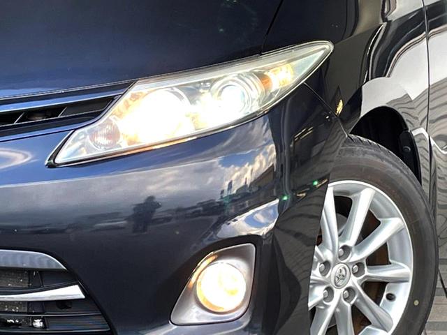 エスティマ アエラス 禁煙車 4WD 電動スライドドア SDナビ バックカメラ 寒冷地仕様 スマートキー HIDヘッド ビルトインETC クルコン 純正17インチアルミ オートライト デュアルエアコン リアエアコン(12枚目)