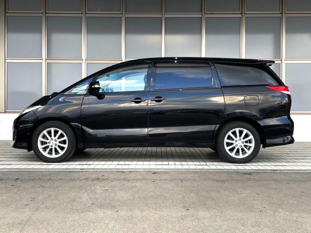 エスティマ アエラス 禁煙車 4WD 電動スライドドア SDナビ バックカメラ 寒冷地仕様 スマートキー HIDヘッド ビルトインETC クルコン 純正17インチアルミ オートライト デュアルエアコン リアエアコン(50枚目)