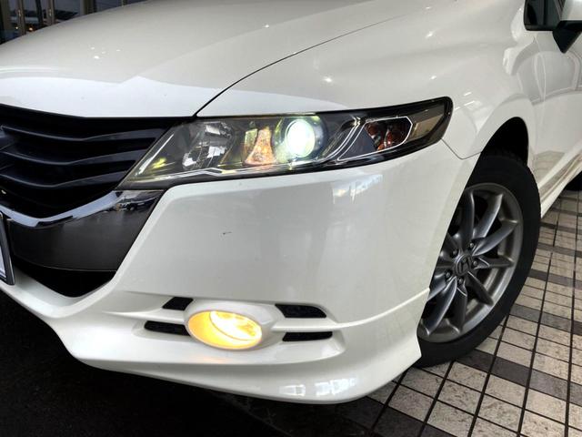 オデッセイ アブソルート 禁煙車 4WD 純正HDDナビ バックカメラ HIDヘッド クルコン 純正17インチアルミ オートライト オートエアコン CD DVD再生 フルセグ プライバシーガラス(17枚目)