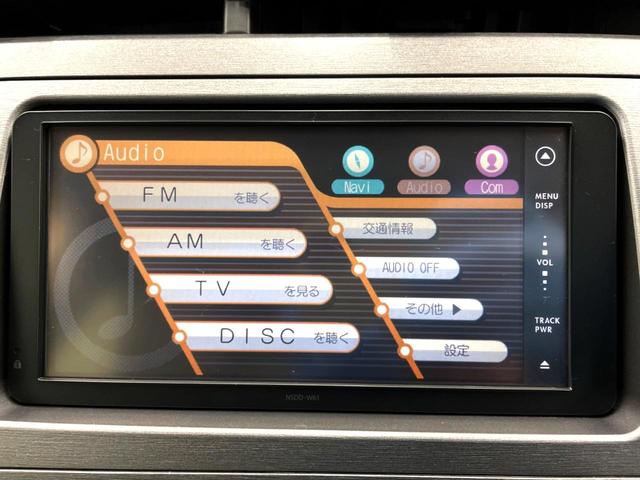 プリウス S 禁煙車 SDナビ 寒冷地仕様 スマートキー HIDヘッド ビルトインETC オートエアコン Bluetooth CD DVD再生 地デジ 盗難防止装置(11枚目)