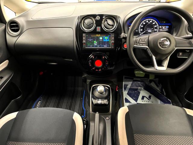 ノート e-パワー X 禁煙車 純正ナビ スマートキー LEDヘッドライト ETC オートライト オートエアコン Bluetooth CD フルセグ 盗難防止装置 プライバシーガラス(2枚目)