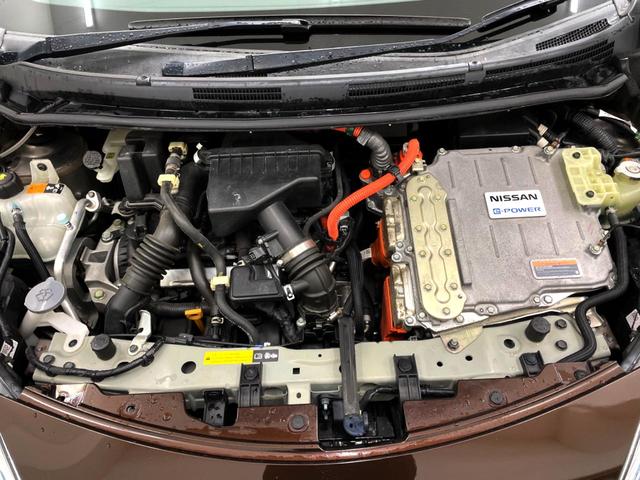 ノート e-パワー X 禁煙車 純正ナビ スマートキー LEDヘッドライト ETC オートライト オートエアコン Bluetooth CD フルセグ 盗難防止装置 プライバシーガラス(11枚目)
