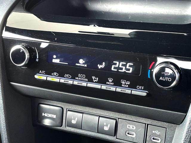 ヤリスクロス ハイブリッドＺ　禁煙車　全周囲カメラ　衝突被害軽減システム　レーダークルーズ　ハーフレザーシート　パワーシート　ドラレコ　スマートキー　ＬＥＤヘッド　ナビ連動ＥＴＣ　純正１８インチアルミ　車線逸脱警報　オートライト（28枚目）