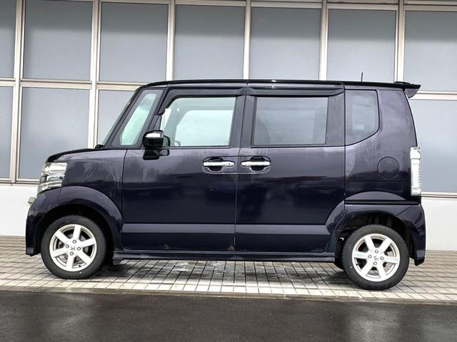 Ｎ－ＢＯＸカスタム Ｇ・Ａパッケージ　禁煙車　４ＷＤ　電動スライドドア　ＳＤナビ　ＨＩＤヘッド　純正１４インチアルミ　デュアルエアコン　Ｂｌｕｅｔｏｏｔｈ　ＣＤ　ＤＶＤ再生　フルセグ　プライバシーガラス　盗難防止装置（46枚目）