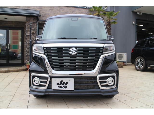 ハイブリッドＸＳ　４ＷＤ　ＬＥＤヘッドライト　純正１５インチＡＷ　スズキセーフティセンス　全方位モニター　両側電動スライドドア　ヘッドアップディスプレイ　純正８インチナビ　ステアリングリモコンＥＴＣ　シートヒーター(2枚目)