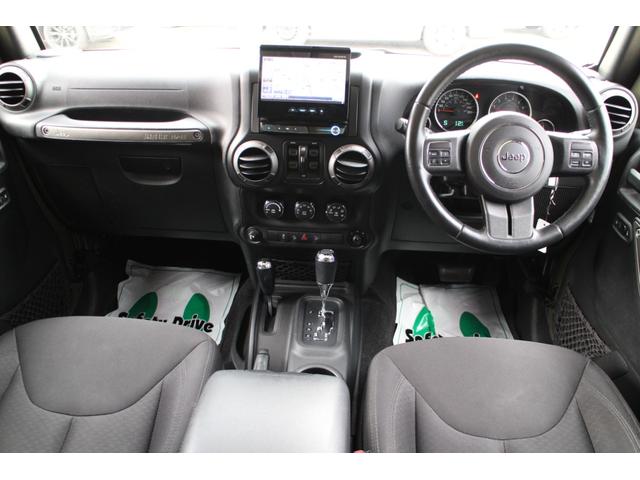 ジープ・ラングラーアンリミテッド スポーツ 4WD ブラックライノ17インチアルミ トーヨーオープンカントリー パイオニアフルセグナビ バックカメラ サイドカメラ ETC クルーズコントロール キーレス(15枚目)