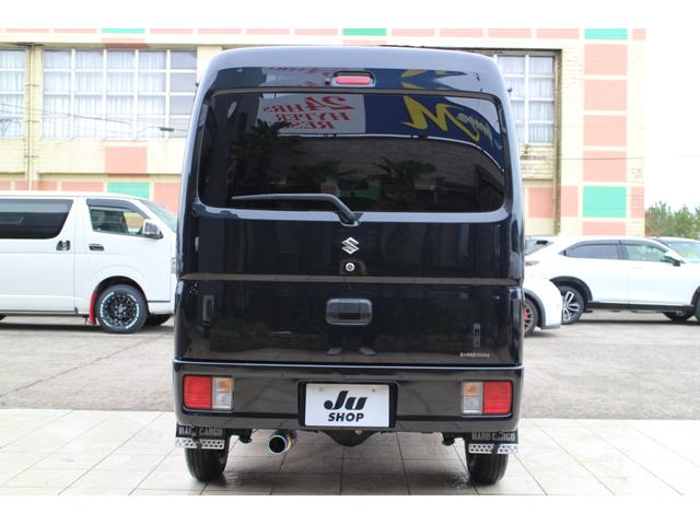 エブリイ ジョイン 4WD レーダーブレーキ 禁煙車 柿本改マフラー クスコLSD リフトアップ シートヒーター付シートカバー リヤスモークフィルム フロントフォグランプ ETC オーバーヘッドシェルフ(10枚目)