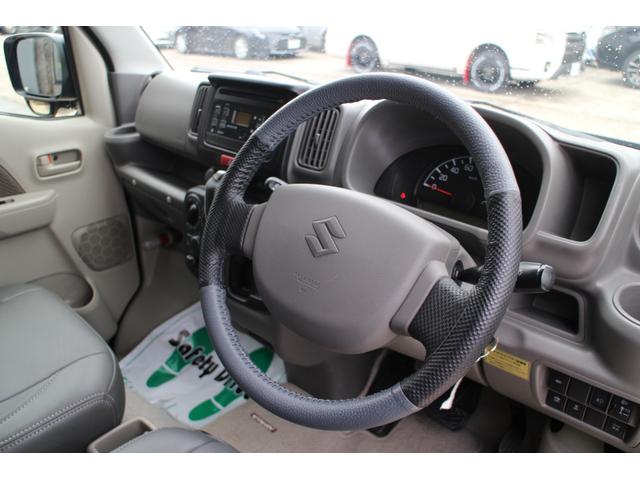 エブリイ ジョイン 4WD レーダーブレーキ 禁煙車 柿本改マフラー クスコLSD リフトアップ シートヒーター付シートカバー リヤスモークフィルム フロントフォグランプ ETC オーバーヘッドシェルフ(24枚目)