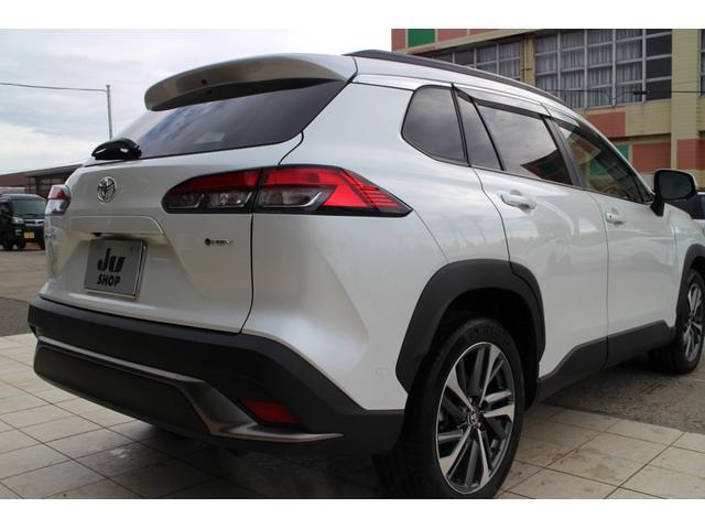 カローラクロス ハイブリッド　Ｚ　ワンオーナー　純正フルセグディスプレイオーディオ　全方位モニター　ＴＶキット　寒冷地仕様　パノラマルーフ　ＢＳＭ＋パーキングサポートブレーキ　置くだけ充電　スペアタイヤ　ＥＴＣ２．０　パワーバックドア（14枚目）