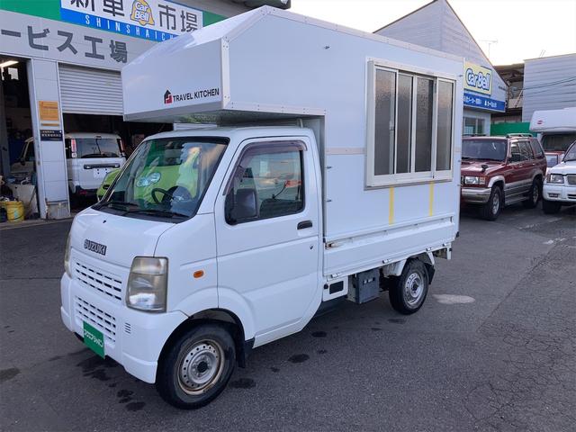 KCエアコン・パワステ 4WD キッチンカーベース車 5速マニュアル車 エアコン パワーステアリング キッチン部分新品 修復歴無し(7枚目)