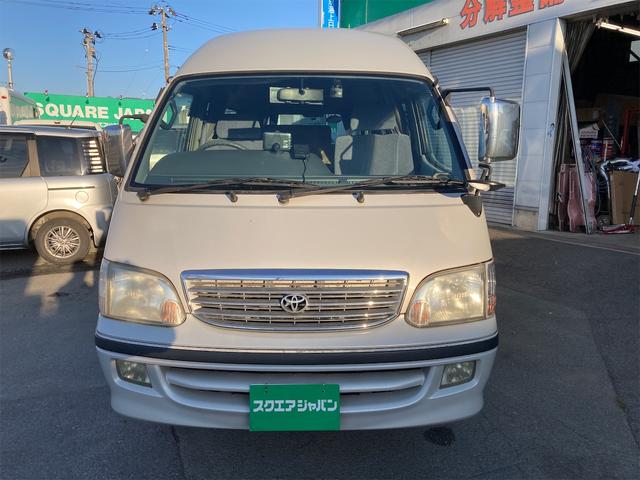 クルージングキャビンSターボ キャンピングカー仕様 4WD 15インチアルミホイール ETC 記録簿 禁煙車 キッチン シンク コンロ ベッド 給水タンク 排水タンク ターボ 走行充電 CD 運・助手席エアバッグ(2枚目)