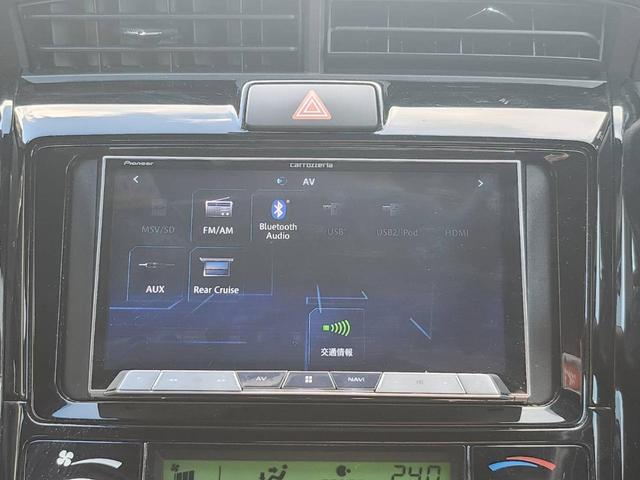 カローラフィールダー ハイブリッドＧ　ダブルバイビー　ＴＳＳ衝突被害軽減ブレーキ　レーンキープアシスト　ＬＥＤヘッドライト　ＡＨＢ　カロッツェリアメモリーナビ　Ｂｌｕｅｔｏｏｔｈ　フルセグ　ＥＴＣ　ハーフレザーシート　ブラック塗装１６アルミ（16枚目）