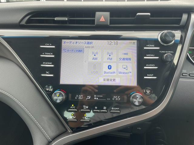 カムリ ＷＳブラックエディション　４ＷＤ　ワンオーナー　本革シート　運転席８ＷＡＹ助手席４ＷＡＹパワーシート　シートヒーター　Ｂｉ－ＢｅａｍＬＥＤヘッドライト　ＴＳＳプリクラッシュ　８型ディスプレイオーディオ　ブラック塗装１８アルミ（8枚目）