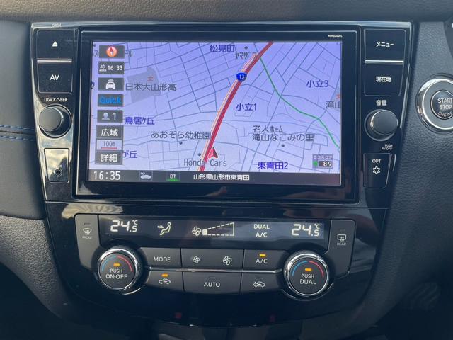 エクストレイル オーテック　ｉパッケージ　４ＷＤワンオーナー　プロパイロット　ブラックレザーシート　メモリーナビ＆アラウンドビュー　革巻きステアリング　デュアルマフラー　オーテック専用１９ＡＷ　ＬＥＤライト　踏み間違い衝突防止アシストＬＤＷ（10枚目）