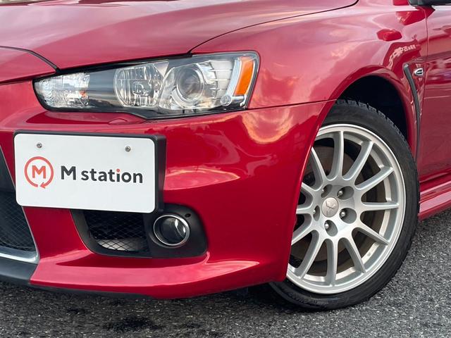 ランサー GSRエボリューションX SSTファイナル ハイパフォーマンスPKG DIATONEメモリーナビ バックカメラ クルーズコントロール ハーフレザーシート パドルシフト Bluetooth ETC HID 純正アルミ ASC(9枚目)