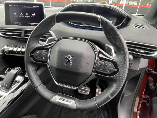 3008 GTライン アクティブセーフティブレーキ パノラミックサンルーフ ハンズフリー電動テールゲート フルLEDライト アクティブクルーズコントロール アドバンスグリップコントロール 純正ナビ ワイドバックカメラ(27枚目)