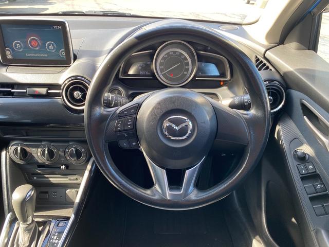 デミオ 13S 地デジTV&DVD/CDプレーヤー スマートシティブレーキ 横滑り防止 キーレス&プッシュスタート 純正15インチアルミ ETC マツダコネクトナビ Bluetooth接続(13枚目)