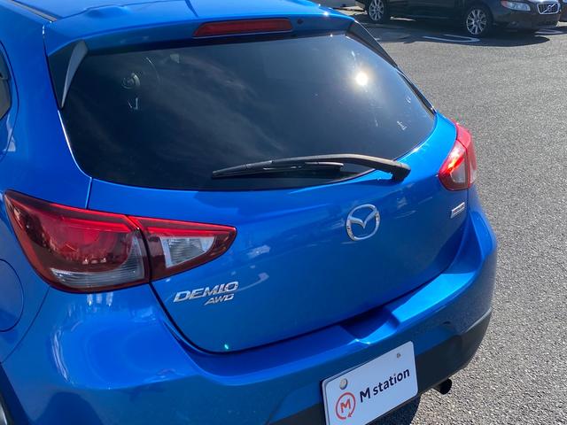 デミオ 13S 地デジTV&DVD/CDプレーヤー スマートシティブレーキ 横滑り防止 キーレス&プッシュスタート 純正15インチアルミ ETC マツダコネクトナビ Bluetooth接続(45枚目)